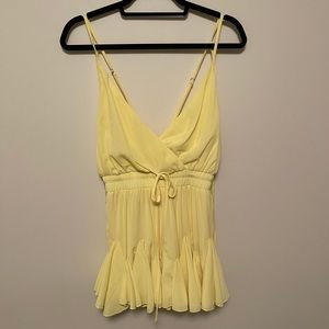 Cool yellow romper